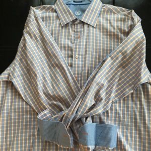Men’s Bugatchi Dress Shirt. Like New. Classic Fit.